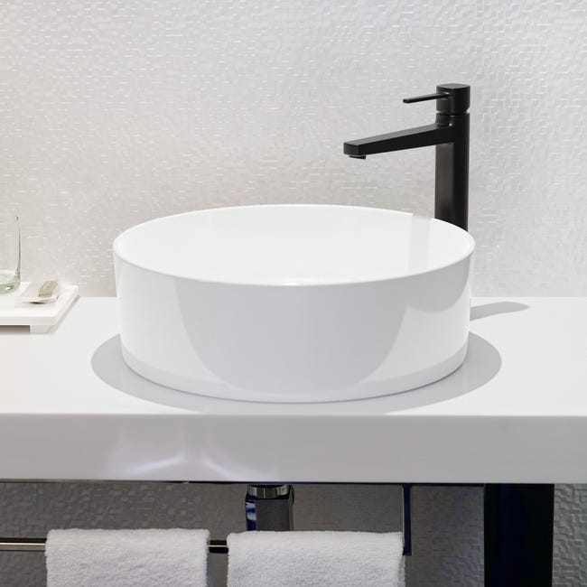Umywalka ceramiczna nablatowa 41.5 Keto Invena