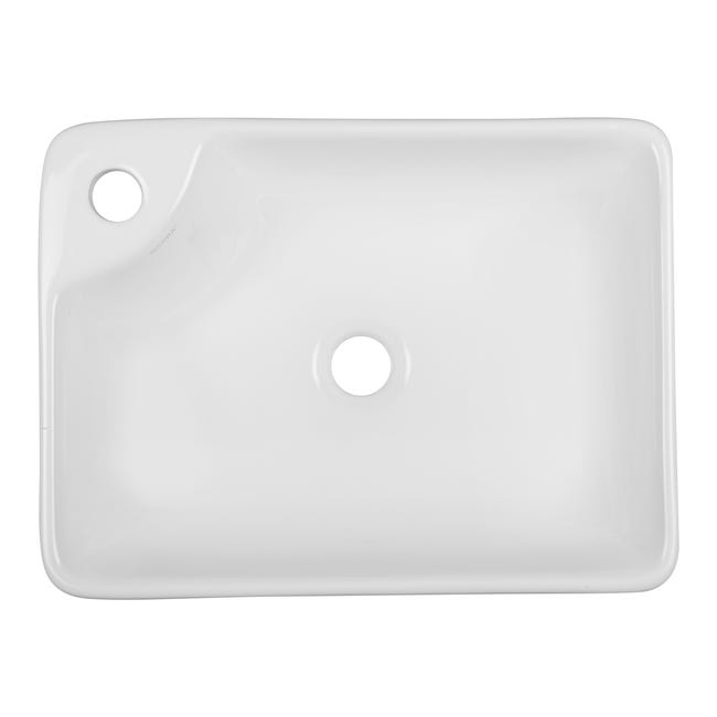Umywalka ceramiczna nablatowa 44 x 33 Kerra