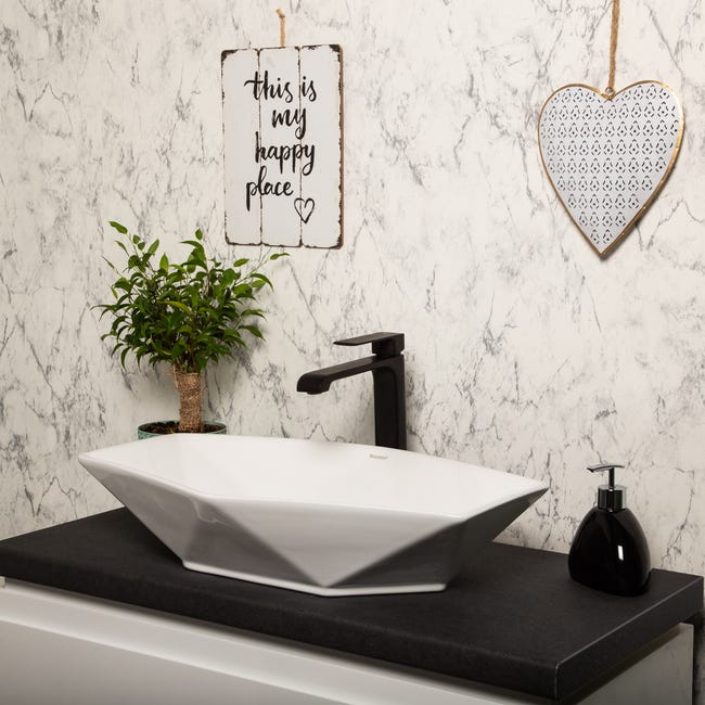 Umywalka ceramiczna nablatowa 57 Kerra