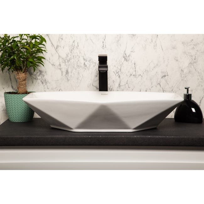 Umywalka ceramiczna nablatowa 57 Kerra