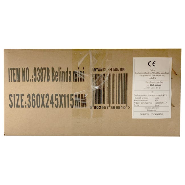 Umywalka ceramiczna nablatowa Belinda Mini 37 X 25.5 Rea