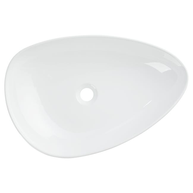 Umywalka ceramiczna nablatowa Conti 63 x 41