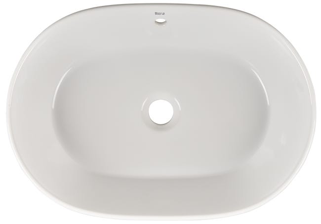 Umywalka ceramiczna nablatowa Domus 55 x 39 Roca