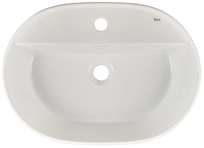 Umywalka ceramiczna nablatowa Domus 55 x 40 Roca