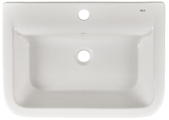 Umywalka ceramiczna nablatowa Domus 56 x 40 Roca