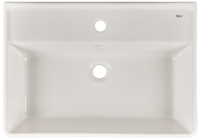 Umywalka ceramiczna nablatowa Domus 60 x 42 Roca