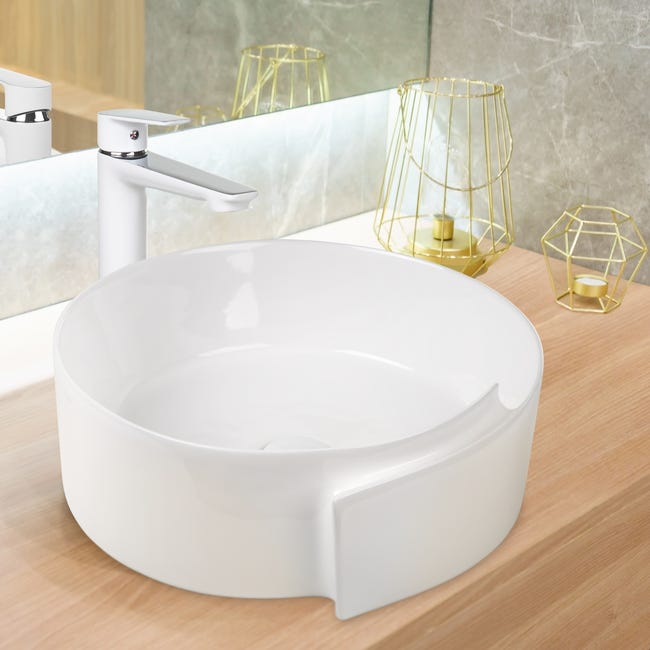 Umywalka ceramiczna nablatowa Hora 43 Invena