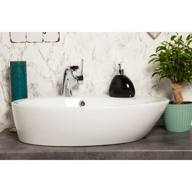 Umywalka ceramiczna nablatowa KR-726 Kerra