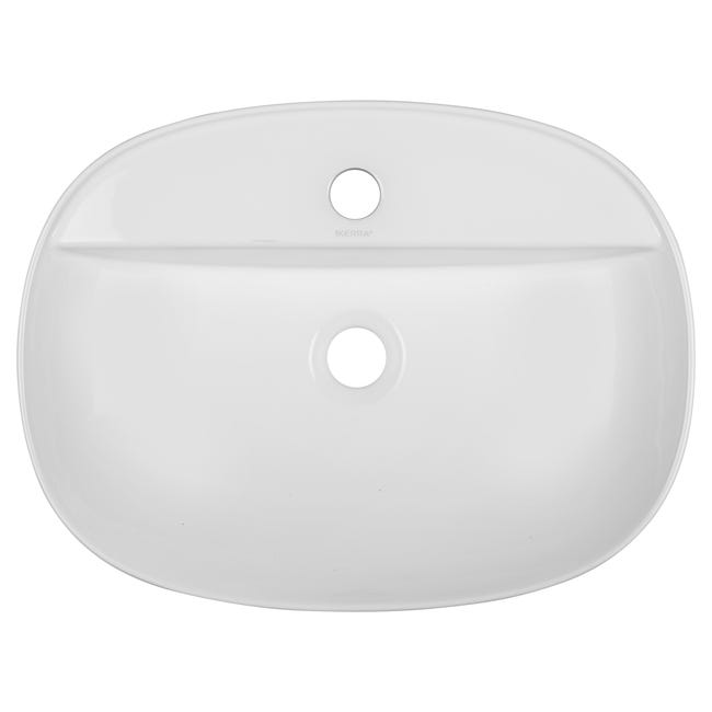 Umywalka ceramiczna nablatowa KR-860 50.5 Kerra