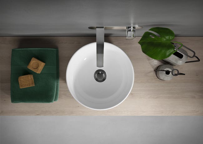 Umywalka ceramiczna nablatowa Moduo 35 Cersanit