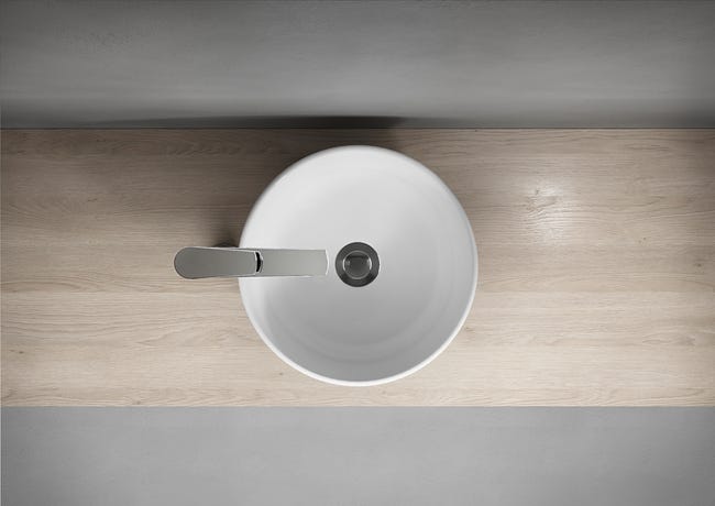 Umywalka ceramiczna nablatowa Moduo 35 Cersanit