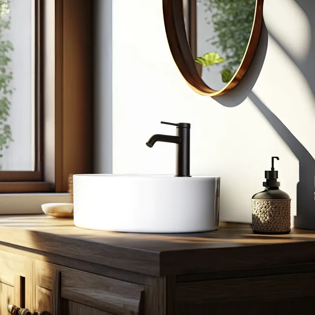 Umywalka ceramiczna nablatowa Rondi 41 Invena