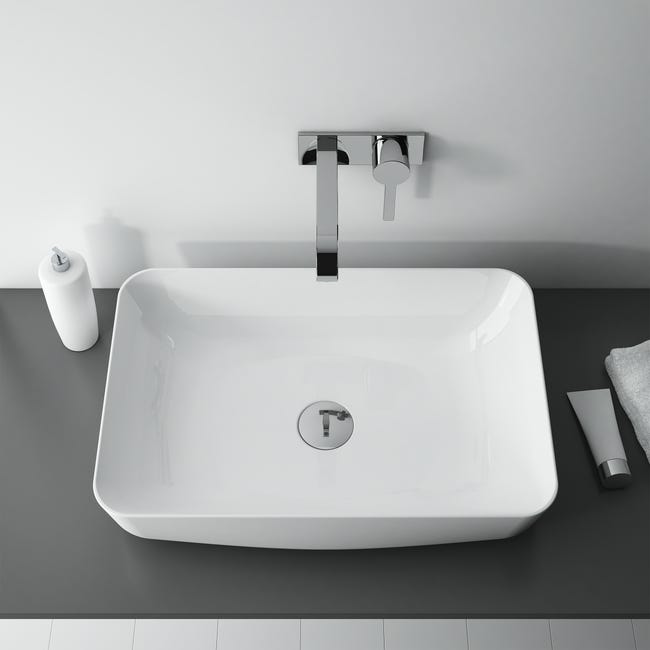 Umywalka ceramiczna nablatowa Suri 50 Sensea