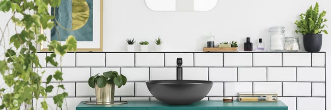 Umywalka ceramiczna nablatowaDokos 40 Invena