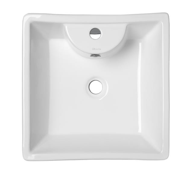 Umywalka ceramiczna wolnostojąca Brigida 47 x 47 x 83.5 Domino