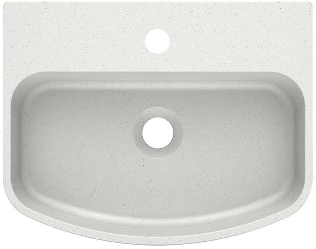 Umywalka konglomeratowa Dusse S White 45 x 35 Axis