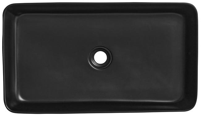 Umywalka nablatowa ceramiczna LUM-28 67 X 37 Evg Trade