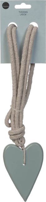 Upinacz do zasłon Tiziana szary 40 cm Inspire
