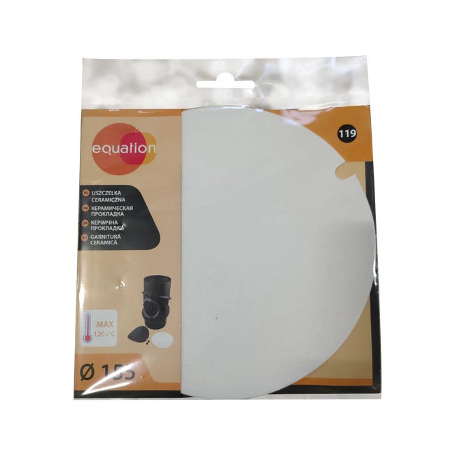 Uszczelka wyczystki kolana piecowego 150 mm EQUATION