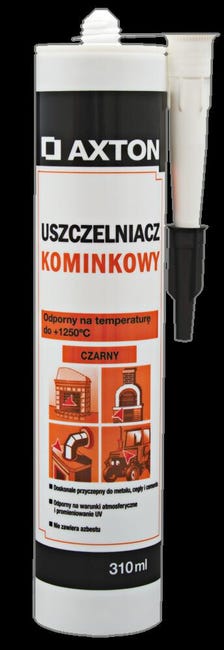 Uszczelniacz kominkowy 1250 STC 310 ml czarny