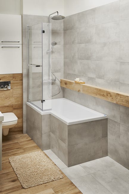 Wanna asymetryczna lewa Tess 170 x 85(70) Sensea