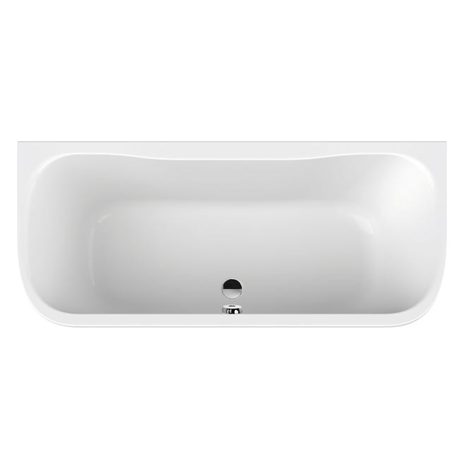 Wanna prostokątna z obudową Luxo 180 x 80 Sanplast