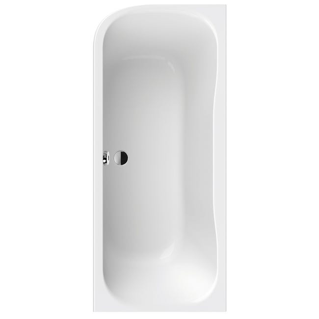 Wanna prostokątna z obudową prawa Luxo 180 x 80 Sanplast