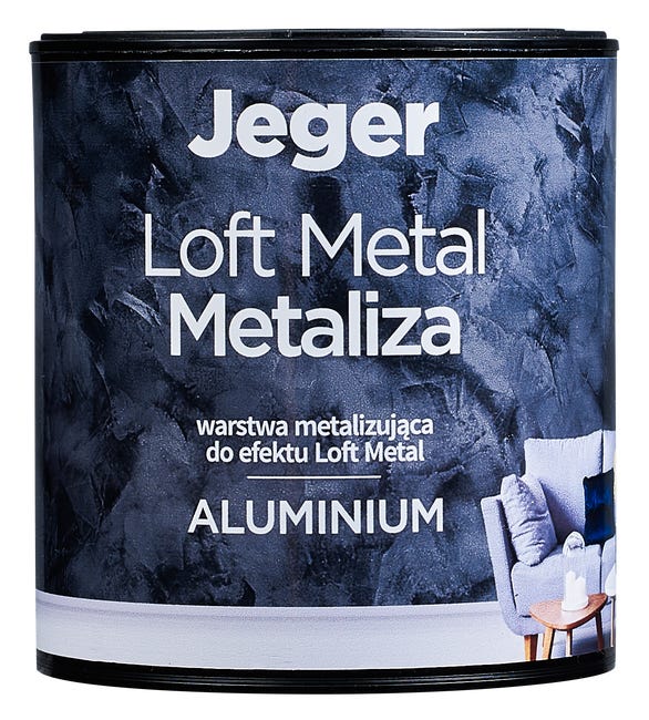 Warstwa metalizująca LOFT METAL METALIZA 0.4 l Aluminium JEGER