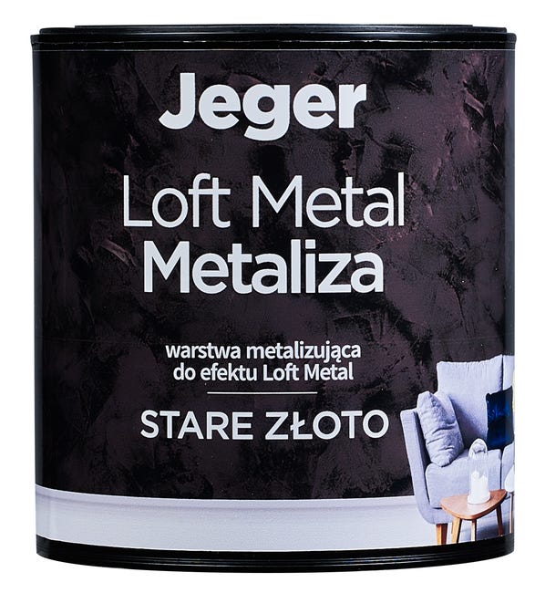 Warstwa metalizująca LOFT METAL METALIZA 0.4 l Stare złoto JEGER