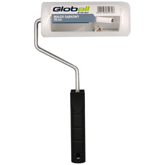 Wałek do malowania 18 cm gąbka Globall