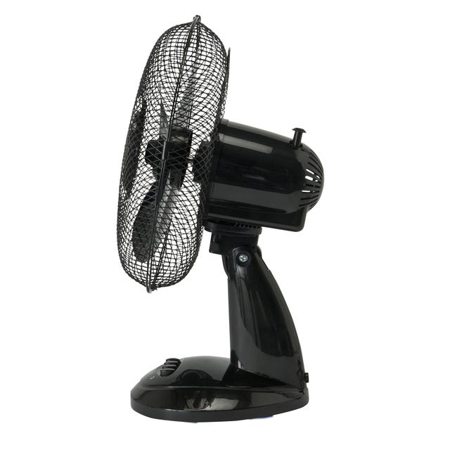 Wentylator biurkowy 30 cm 40W czarny Equation