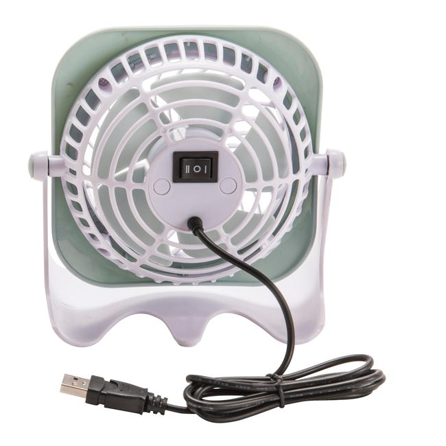 Wentylator biurkowy cyrkulacyjny mini 10 cm USB Laguna Equation
