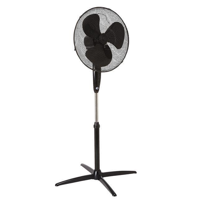 Wentylator stojący podłogowy 40cm 45W czarny Equation