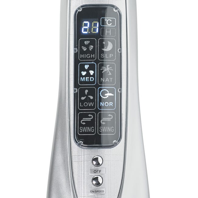 Wentylator ścienny 40cm 55W Srebrny TX-1610R1 EQUATION