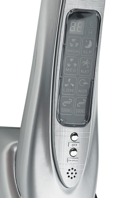Wentylator ścienny 40cm 55W Srebrny TX-1610R1 EQUATION