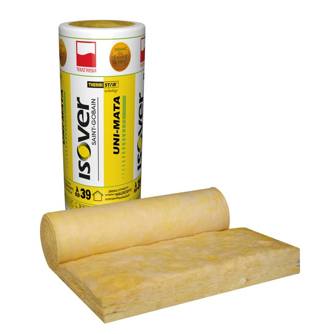 Wełna mineralna Unimata 039 50 mm 19.2 m2 Isover