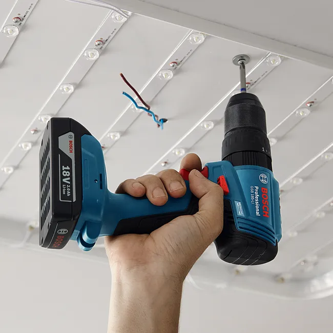 Wiertarko-wkrętarka akumulatorowa 18V 50Nm 2x2Ah GSB 185-LI BOSCH PROFESSIONAL