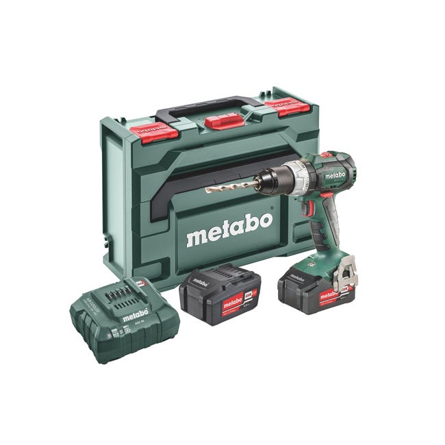 Wiertarko-wkrętarka akumulatorowa BS 18 LT BL 2X4AH+ŁAD Metabo