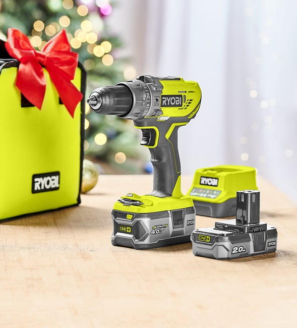 Wiertarko-wkrętarka akumulatorowa Ryobi One+ R18PD3-242S 18V 4Ah