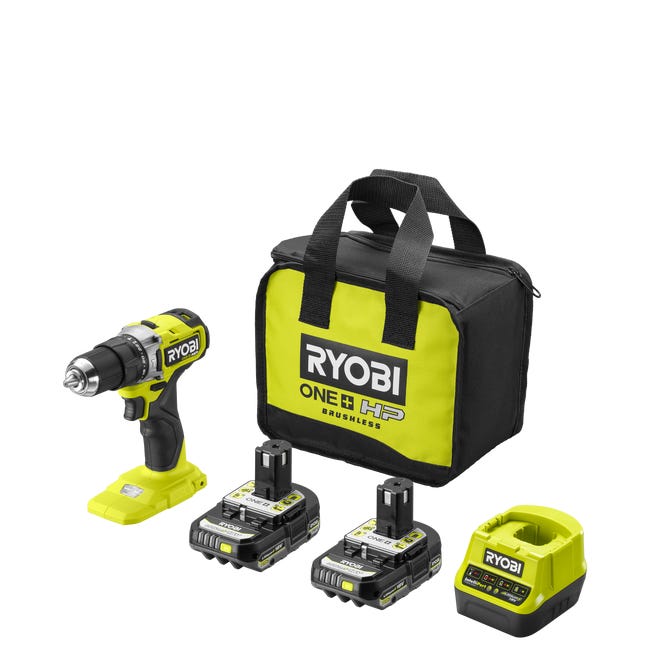 Wiertarko-wkrętarka akumulatorowa Ryobi One+ RPD18C-220S 18V 2Ah