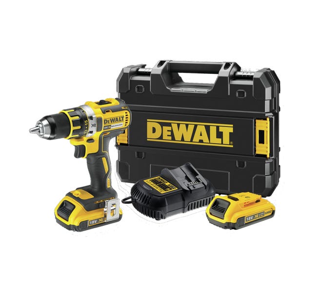 Wiertarko-wkrętarka bezszczotkowa DEWALT DCD790D2-QW 18V 2Ah Li-Ion