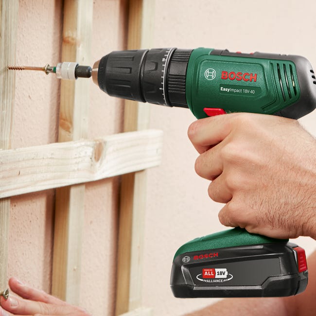 Wiertarko-wkrętarka udarowa akumulatorowa 18V 34Nm BOSCH