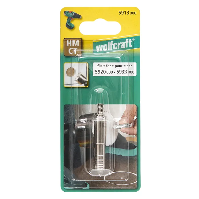 Wiertło centrujące do otwornic 5913000 CERAMIC WOLFCRAFT