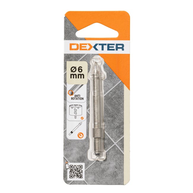 Wiertło centrujące do otwornic diamentowych 6 mm DEXTER