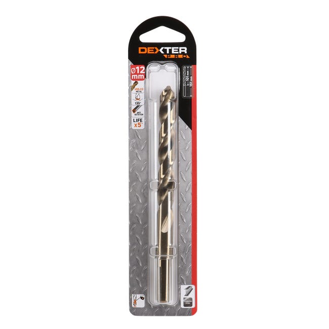 Wiertło do metalu COBALT 12 / 151 mm DEXTER PRO