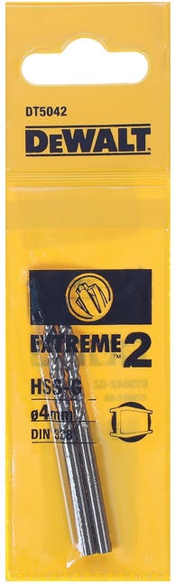 Wiertło do metalu HSS 4/75 mm 2 szt. DT5042-QZ DEWALT