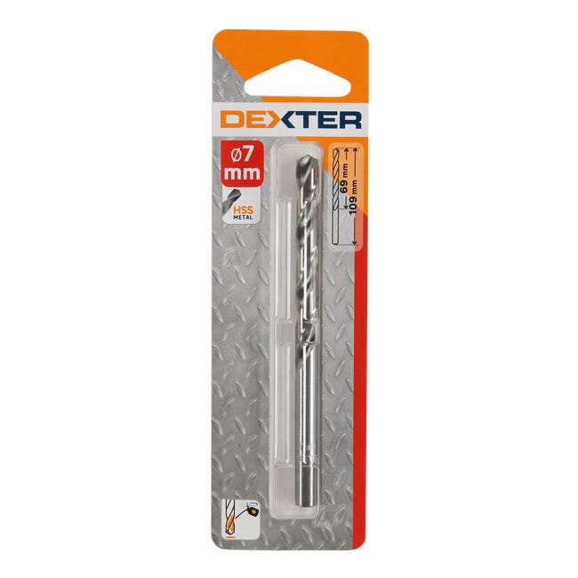Wiertło do metalu HSS 7 / 109 mm DEXTER