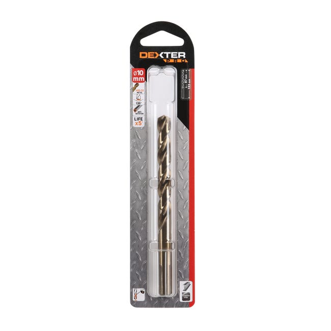 Wiertło do metalu HSS COBALT 10 / 133 mm DEXTER PRO