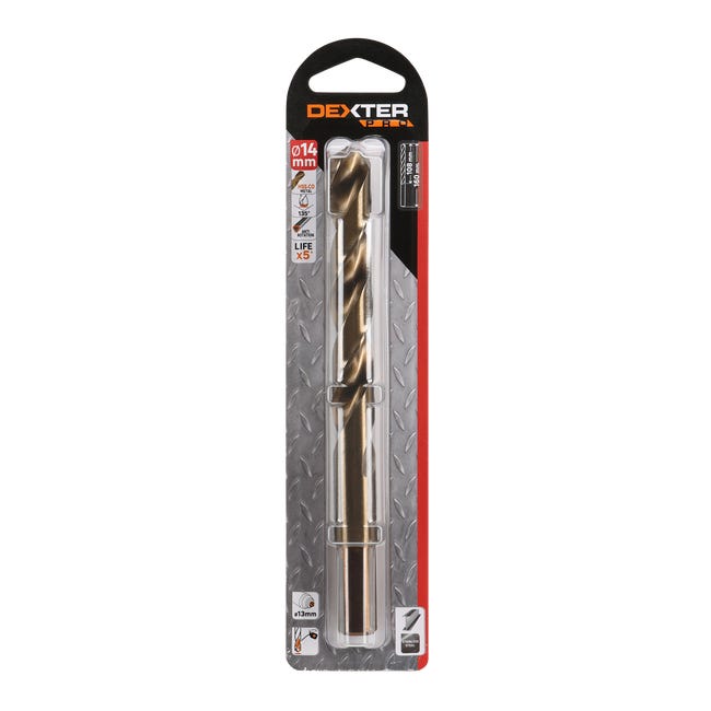 Wiertło do metalu HSS COBALT 14 / 160 mm DEXTER PRO