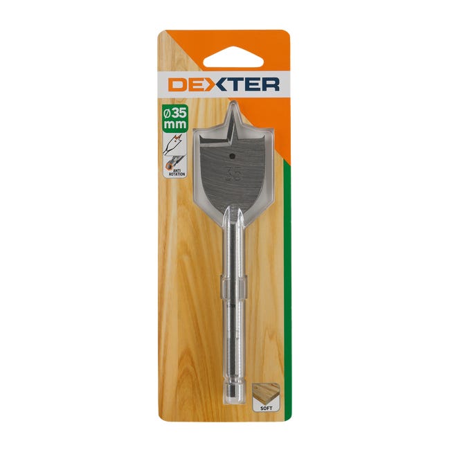 Wiertło piórowe do drewna 35 / 152 mm DEXTER